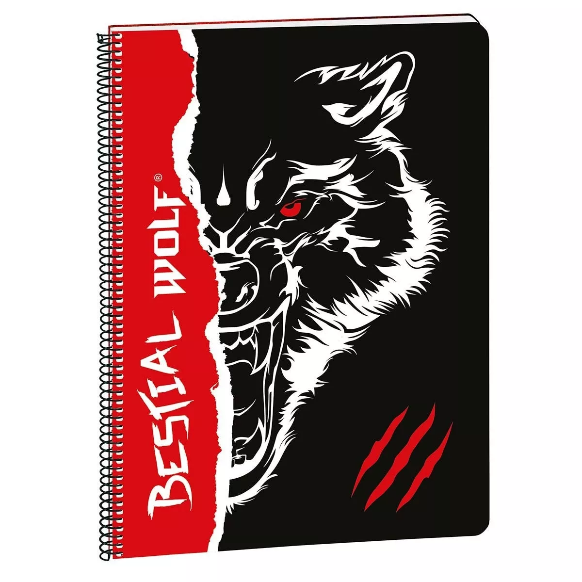 Bestial Wolf - Libreta A4 80 Cuadrícula Negro En Oferta Bestial Wolf - Libreta A4 80 Cuadrícula Negro Barato