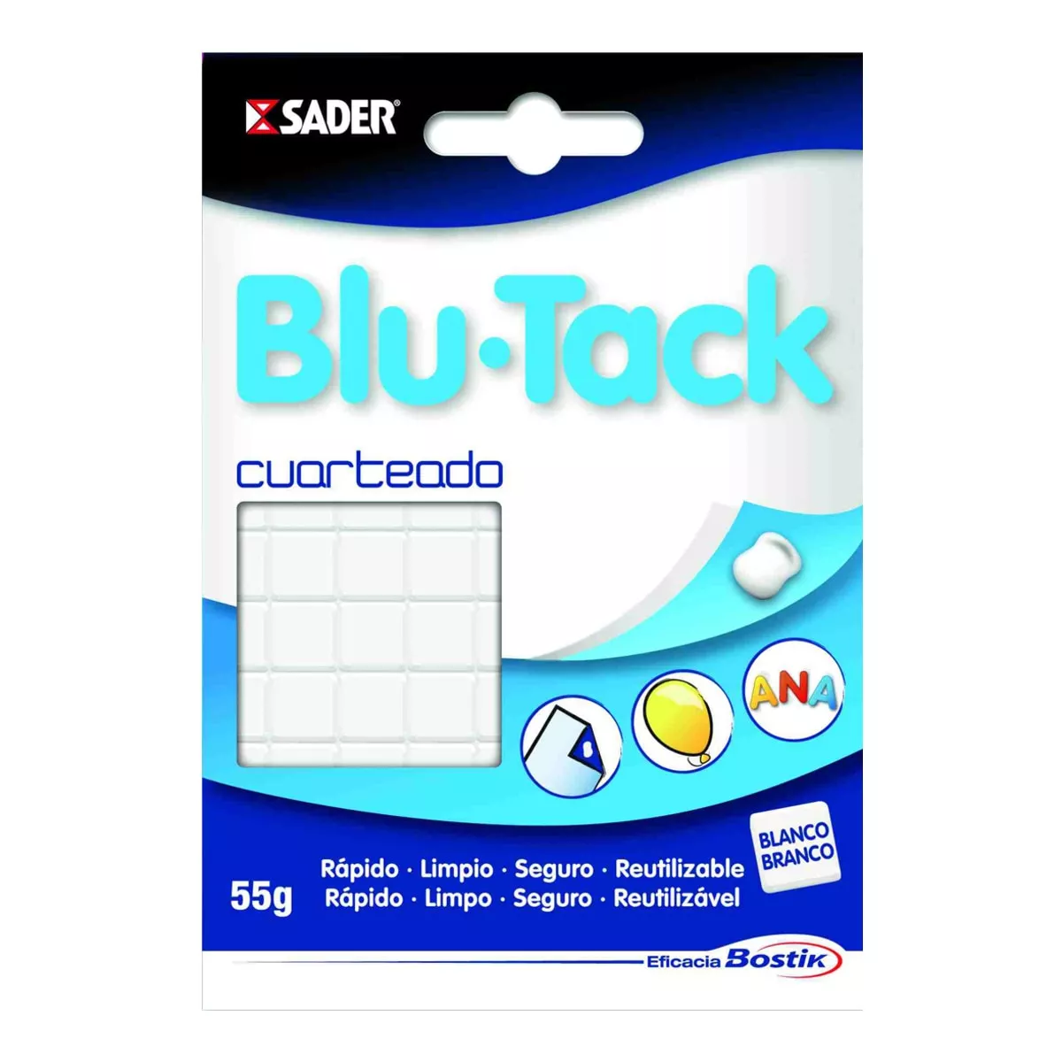 Blu-Tack - Blister Masilla Adhesiva Blanco En Oferta Blu-Tack - Blister Masilla Adhesiva Blanco Barato