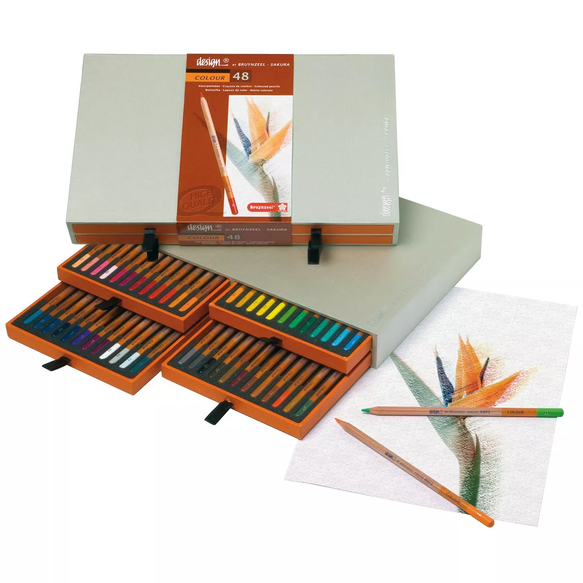 Bruynzeel - Caja De Lujo De Cuarenta Y Ocho Lápices De Colores Multicolor En Oferta Bruynzeel - Caja De Lujo De Cuarenta Y Ocho Lápices De Colores Multicolor Barato