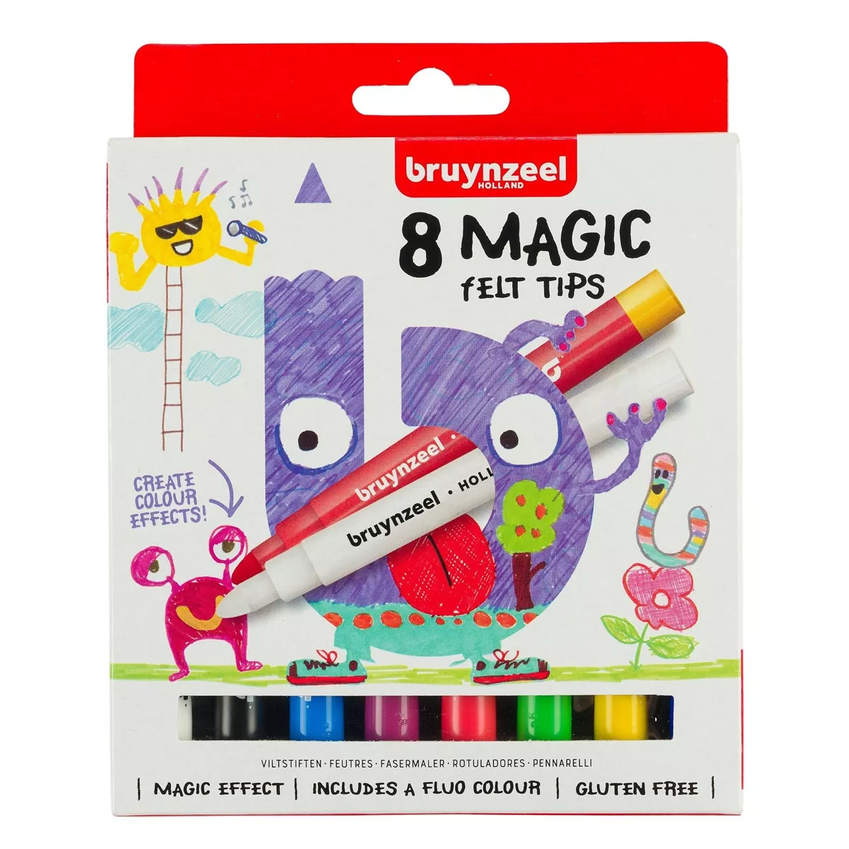 Bruynzeel - Set 8 Rotuladores Mágicos (14 Colores En Total) En Oferta Bruynzeel - Set 8 Rotuladores Mágicos (14 Colores En Total) Barato