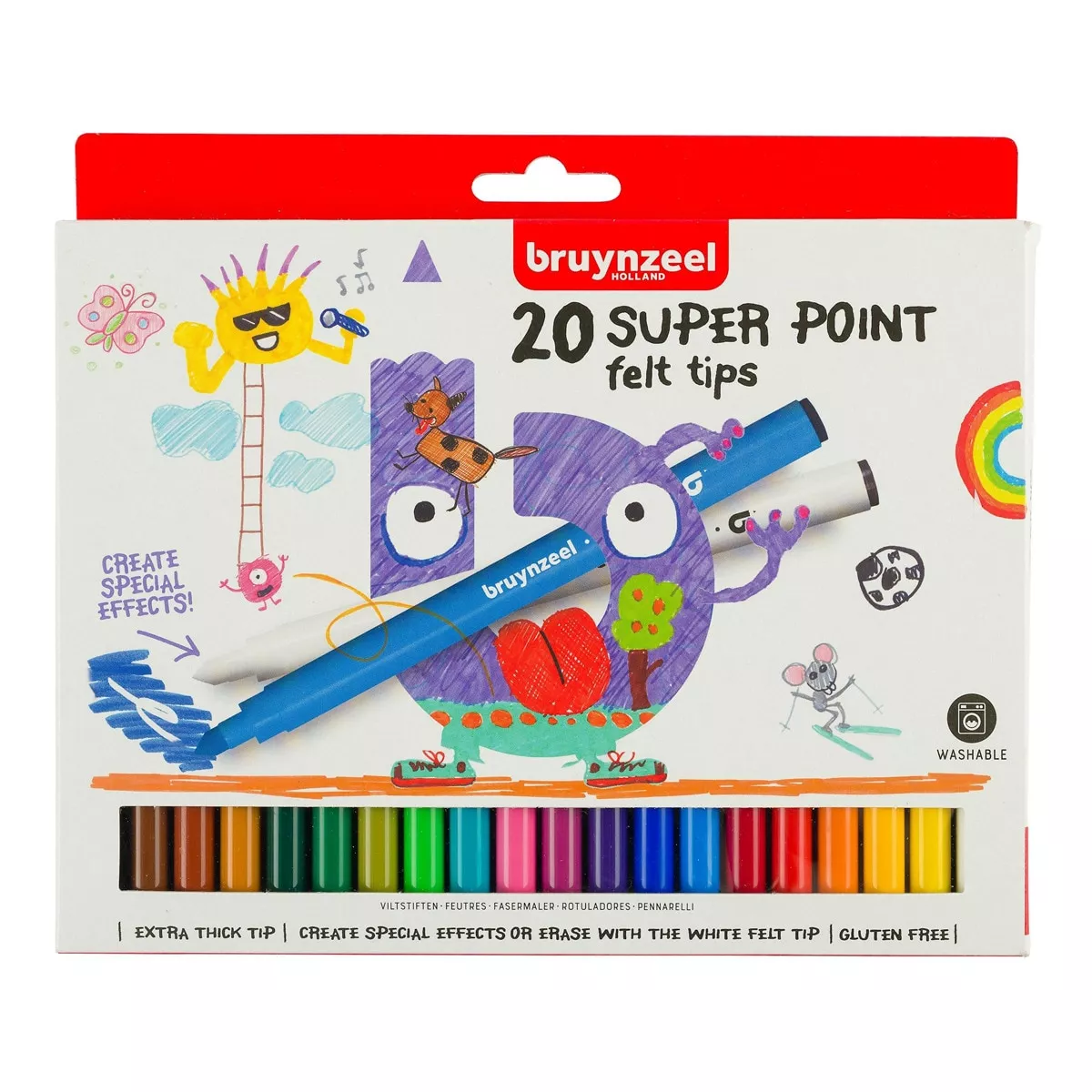 Bruynzeel - Set De 20 Rotuladores Infantiles En Oferta Bruynzeel - Set De 20 Rotuladores Infantiles Barato