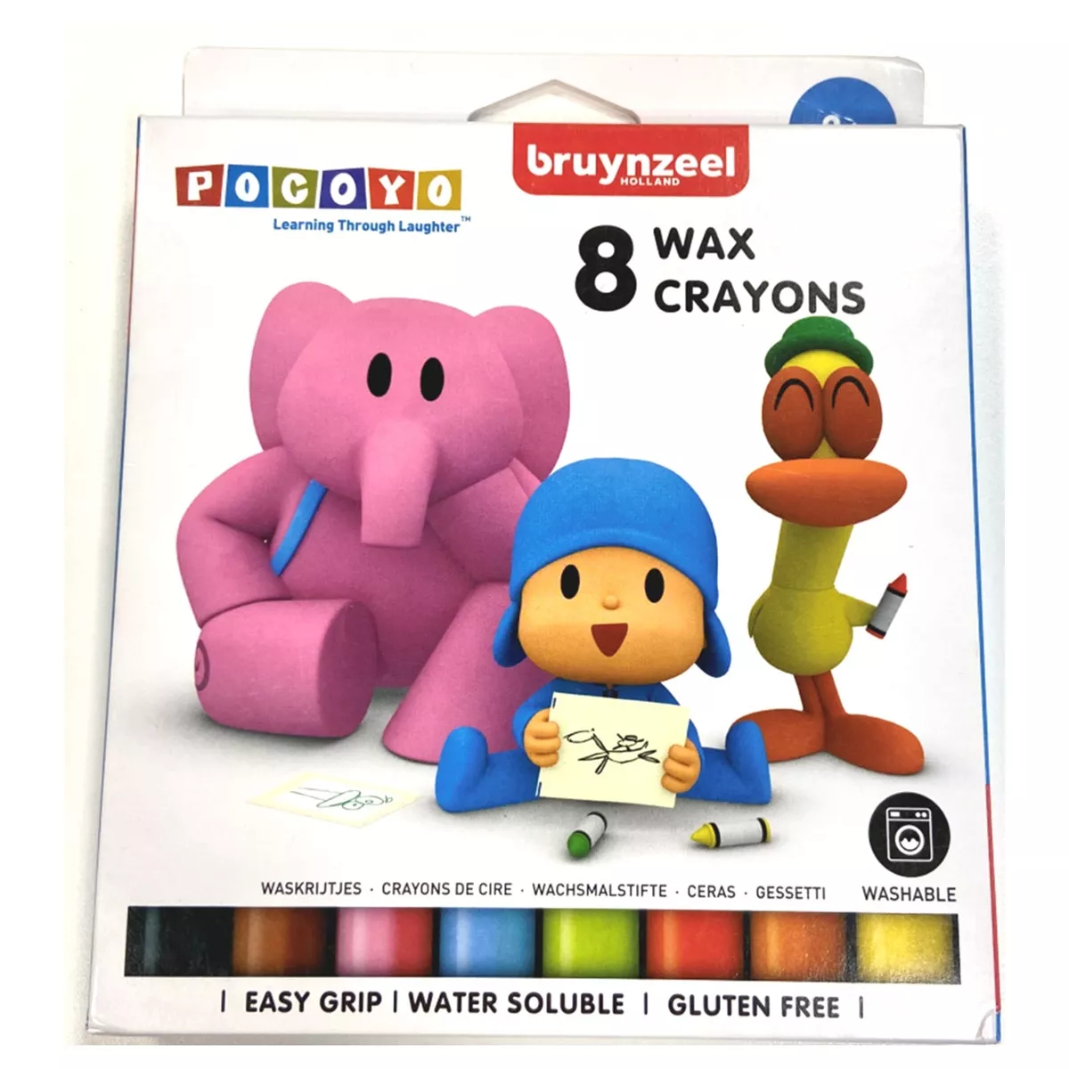 Bruynzeel - Set De Ocho Ceras De Colores Pocoyo Multicolor En Oferta Bruynzeel - Set De Ocho Ceras De Colores Pocoyo Multicolor Barato
