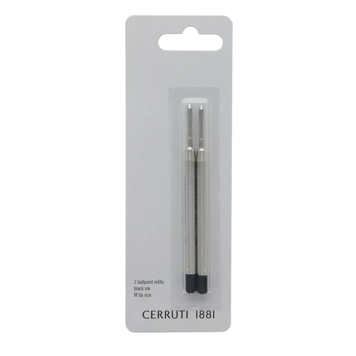 CERRUTI 1881 - Pack 2 Recambios Bolígrafo Metal Negro barato