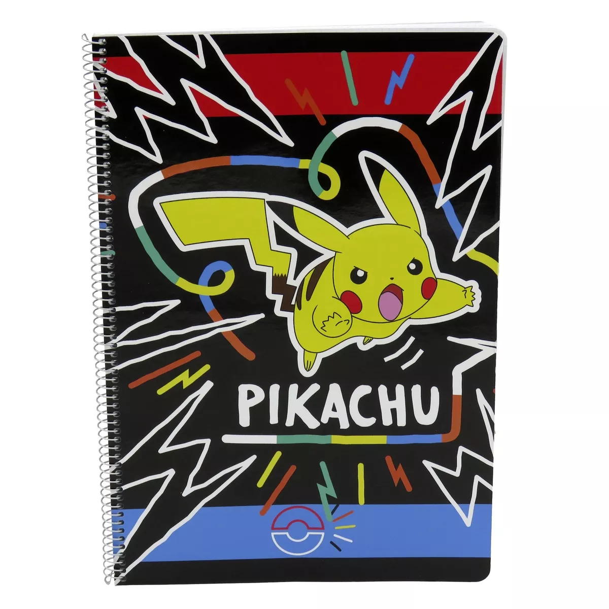 CYP Brands - Cuaderno Folio 80 Hojas Pokémon Colorful Collection Negro Con Estampado Multicolor barato