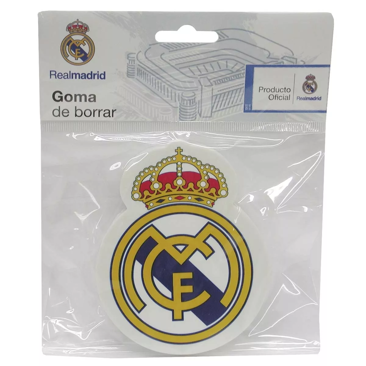 CYP Brands - Goma En Bliester Real Madrid C.F. Blanco barato