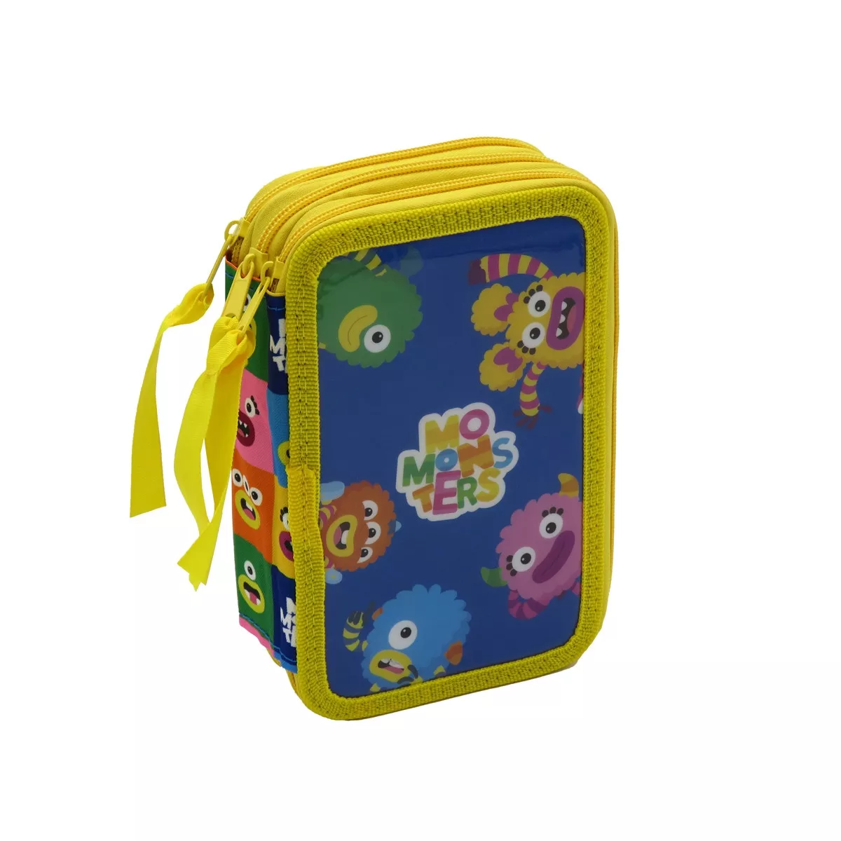 CYP Brands - Plumier Triple Cremalleras Momonster Amarillo barato