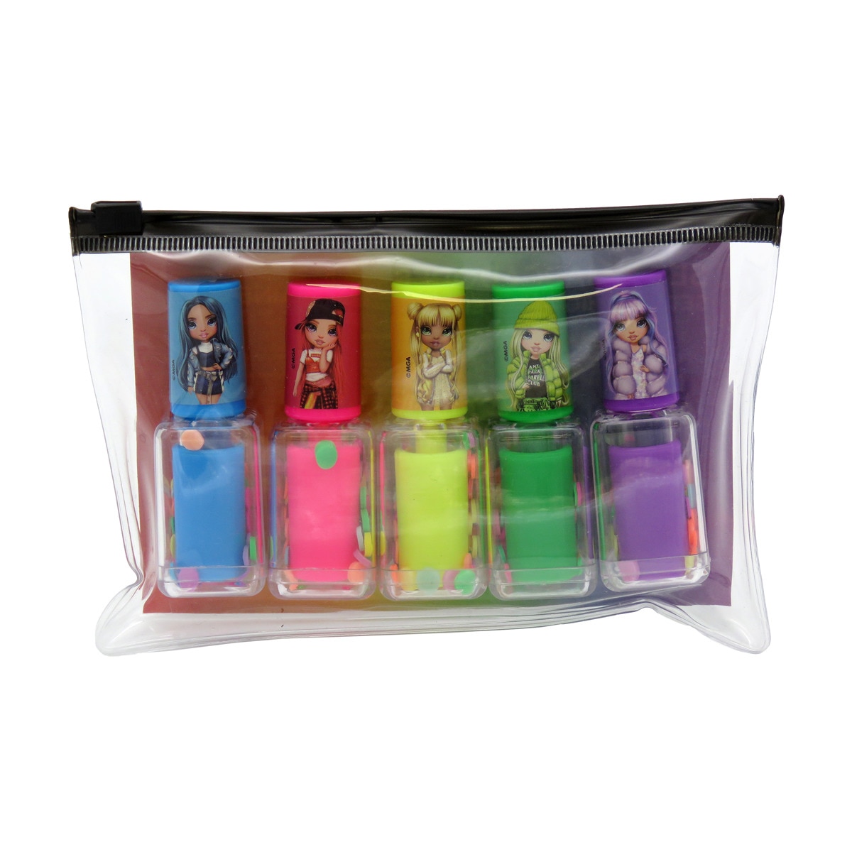 CYP Brands - Set De 5 Marcadores Con Forma De Pintauños Rainbow High Negro Multicolor barato