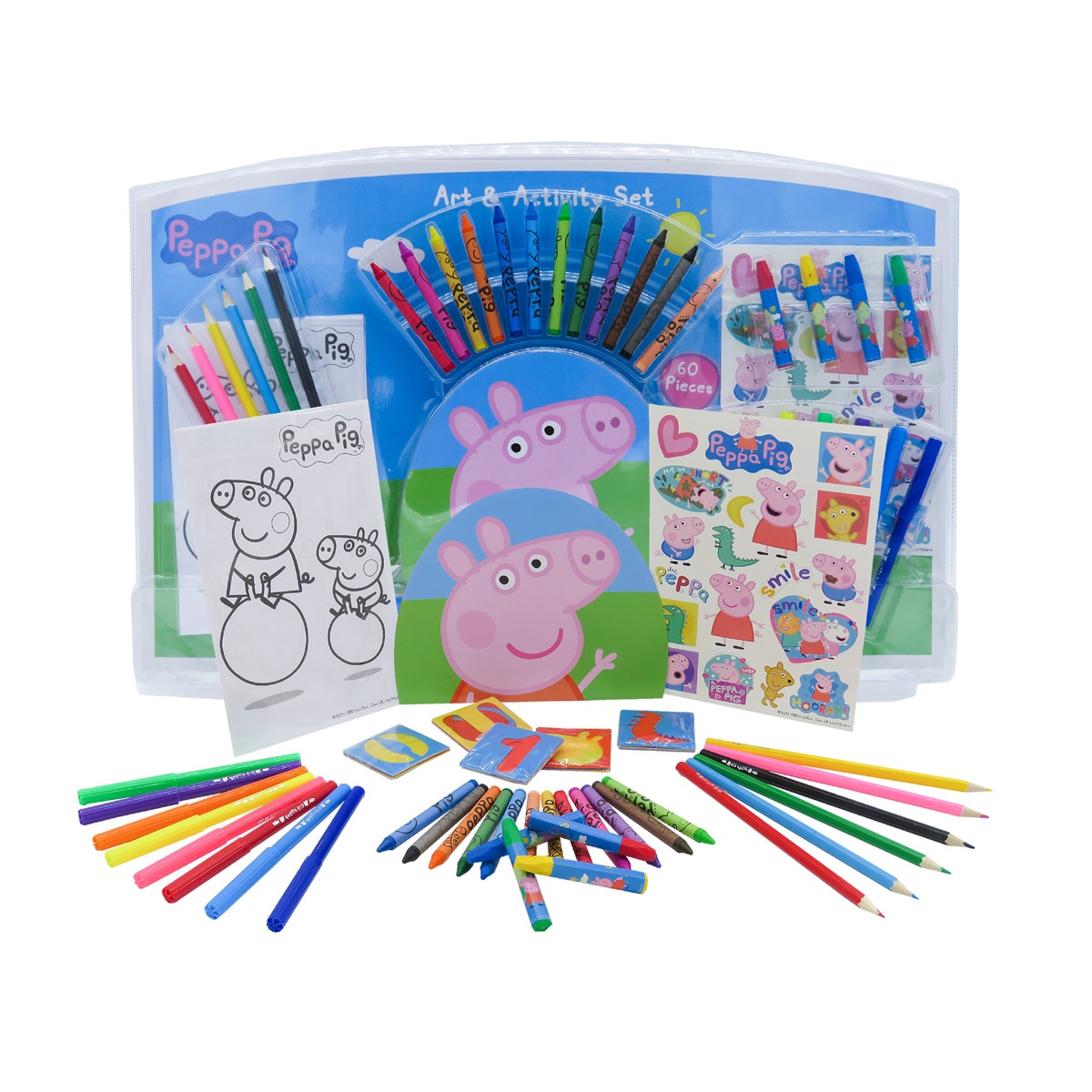 CYP Brands - Set De Actividades Con 60 Piezas En Blíster Peppa Pig Multicolor barato