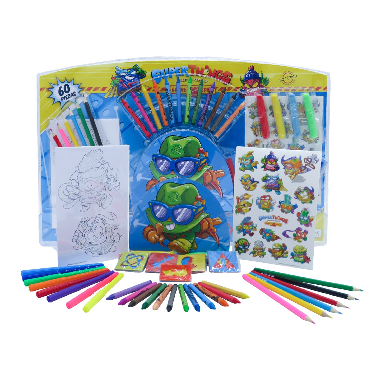 CYP Brands - Set De Actividades Con 60 Piezas En Blíster Superzings Multicolor barato