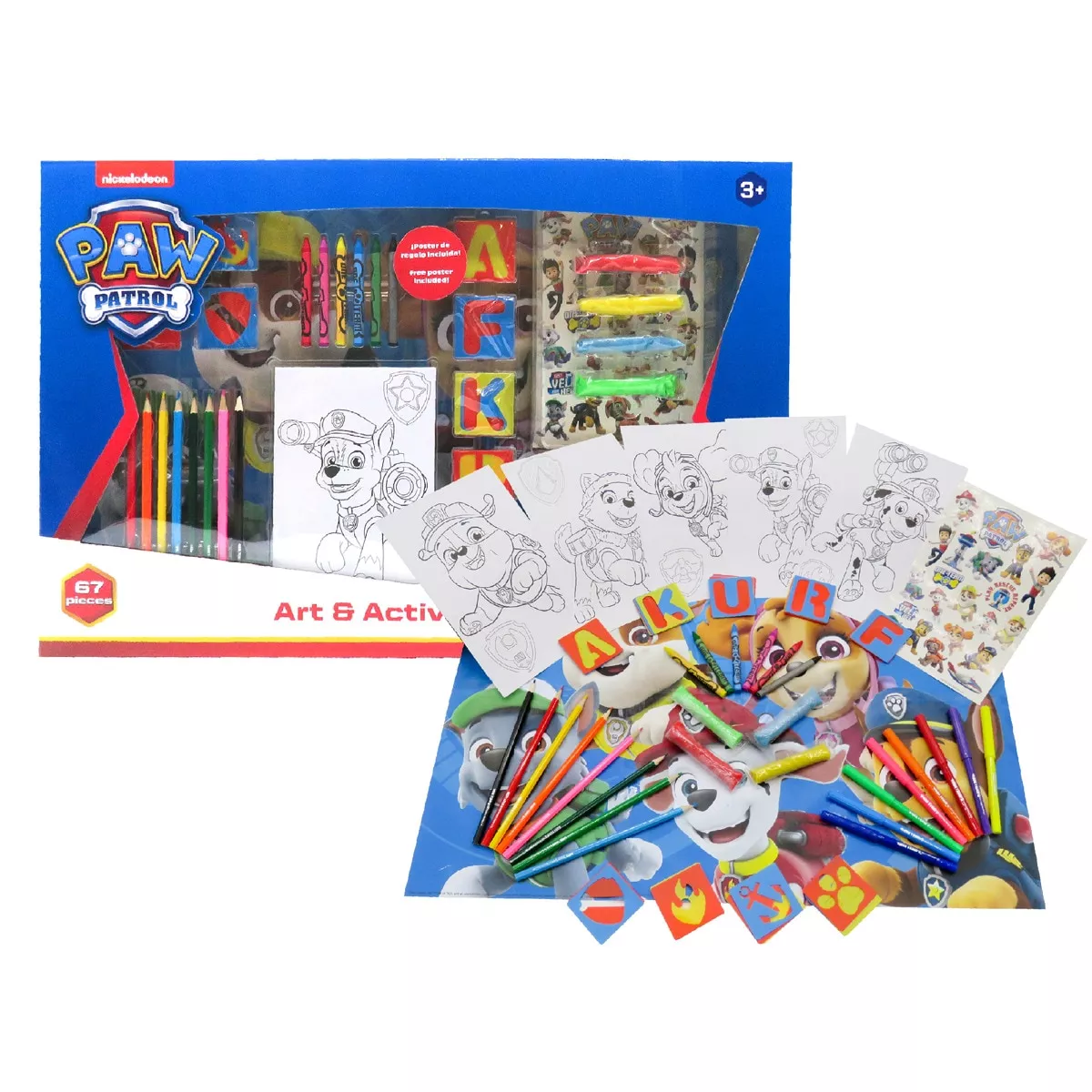 Cyp Brands - Set De Actividades Con 67 Piezas En Caja Paw Patrol Multicolor En Oferta Cyp Brands - Set De Actividades Con 67 Piezas En Caja Paw Patrol Multicolor Barato