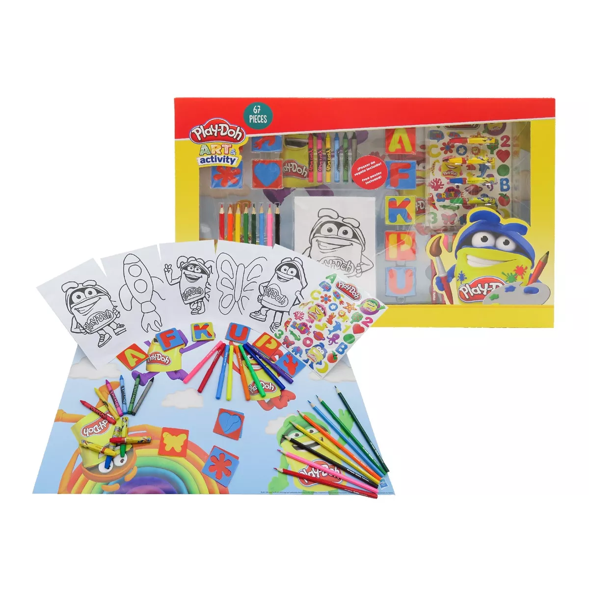 Cyp Brands - Set De Actividades Con 67 Piezas En Caja Play Doh Multicolor En Oferta Cyp Brands - Set De Actividades Con 67 Piezas En Caja Play Doh Multicolor Barato