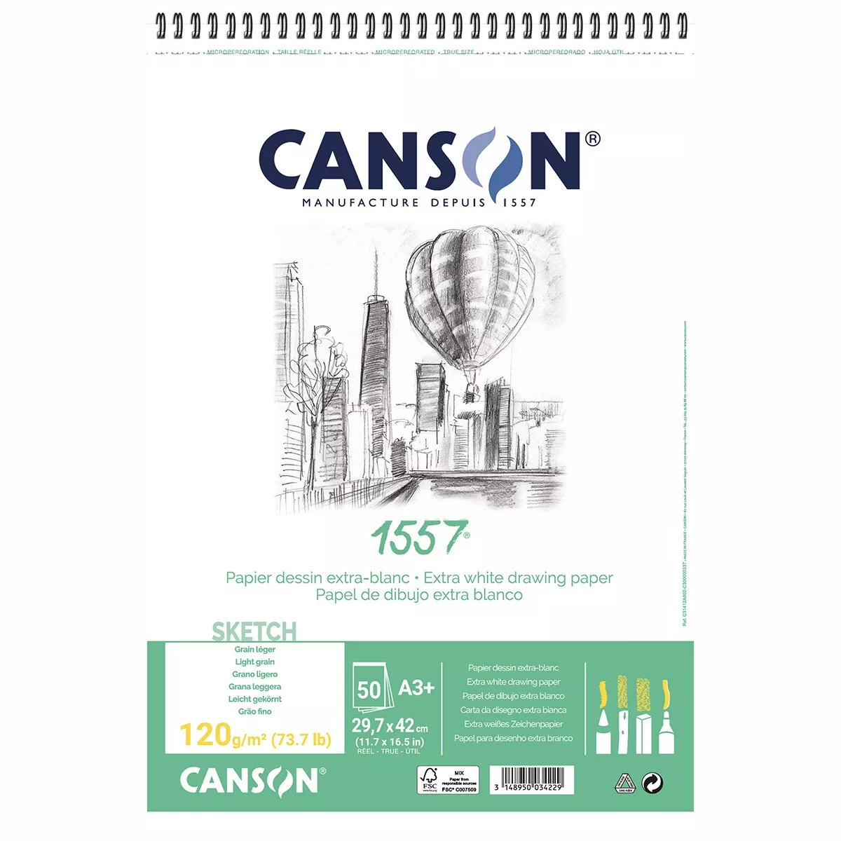 Canson - Álbum Espiral 29