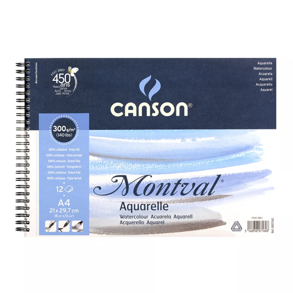 Canson - Album Espiral Microperforado A4 12H. Montval Fino 300Gr En Oferta Canson - Album Espiral Microperforado A4 12H. Montval Fino 300Gr Barato