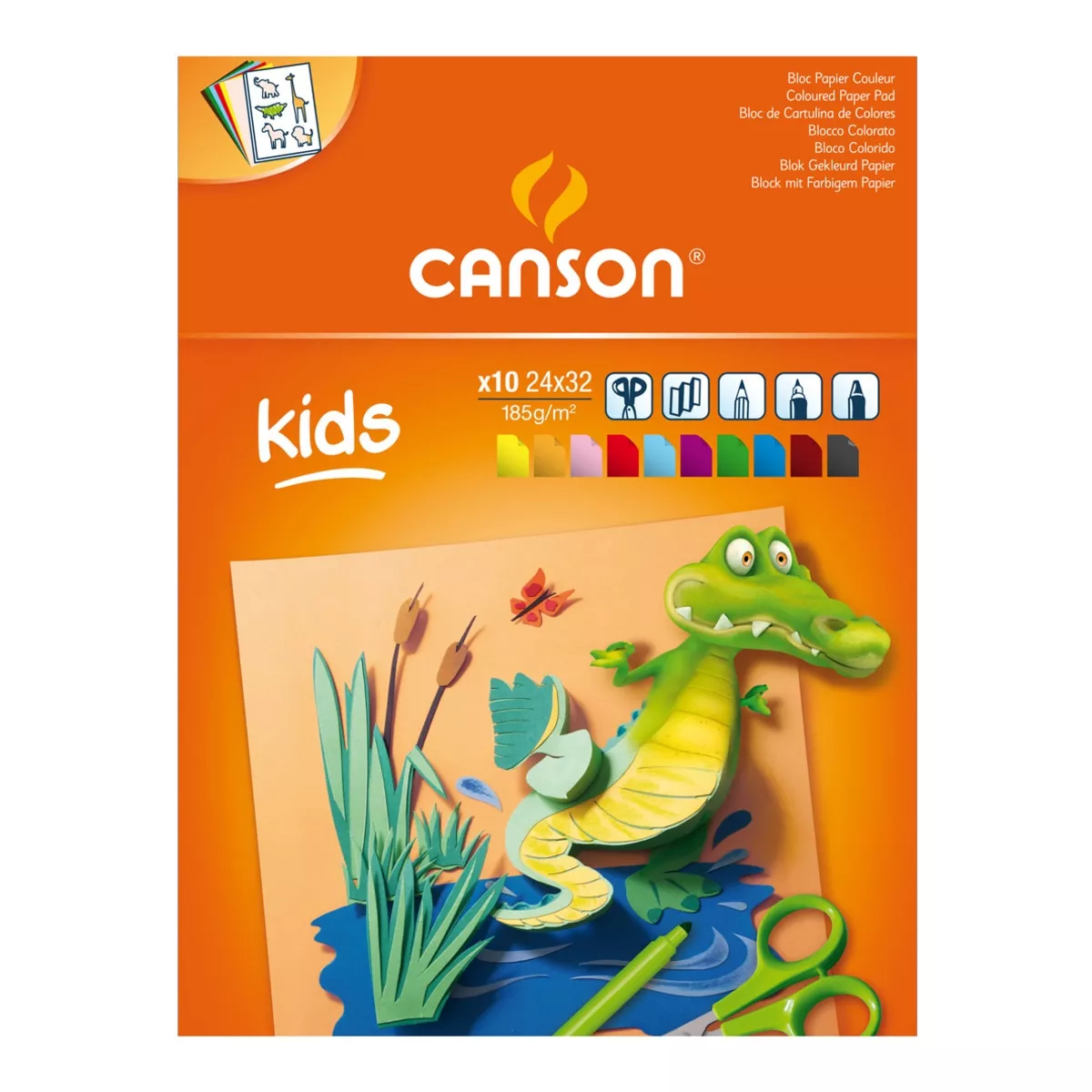 Canson - Bloc De Cartulinas Iris De Colores A4 En Oferta Canson - Bloc De Cartulinas Iris De Colores A4 Barato