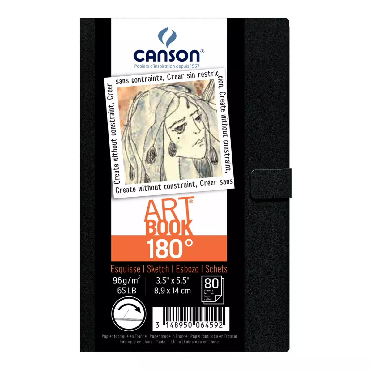 Canson - Cuaderno A6 80H. 180º Fino 96Gr En Oferta Canson - Cuaderno A6 80H. 180º Fino 96Gr Barato