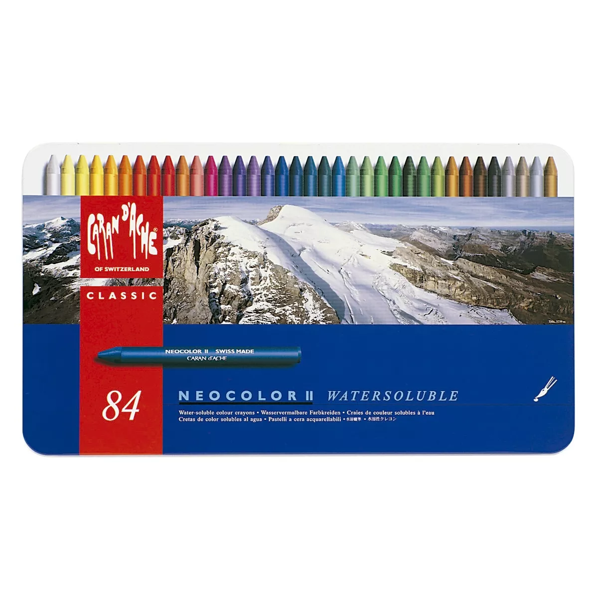 Caran D'Ache - Cera Acuarelable Neocolor Ii 84 Surtidos Multicolor En Oferta Caran D'Ache - Cera Acuarelable Neocolor Ii 84 Surtidos Multicolor Barato