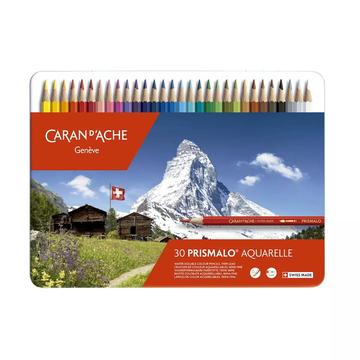 Caran D'Ache - Lápiz Color Acuarelable Prismalo 30 Unidades Multicolor En Oferta Caran D'Ache - Lápiz Color Acuarelable Prismalo 30 Unidades Multicolor Barato