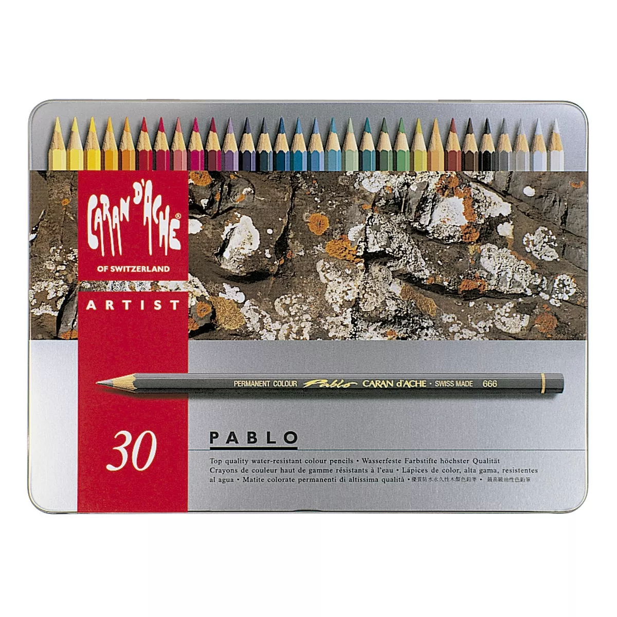 Caran D'Ache - Lápiz Color Permanente Pablo 30 Unidades Multicolor En Oferta Caran D'Ache - Lápiz Color Permanente Pablo 30 Unidades Multicolor Barato