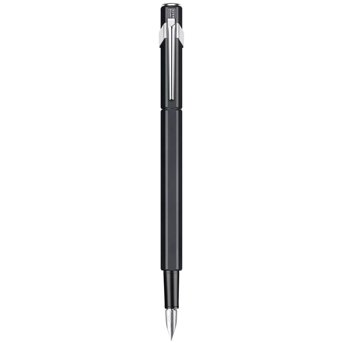 Caran D'Ache - Pluma 840 Cuerpo Aluminio Punto Medio Negra En Oferta Caran D'Ache - Pluma 840 Cuerpo Aluminio Punto Medio Negra Barato