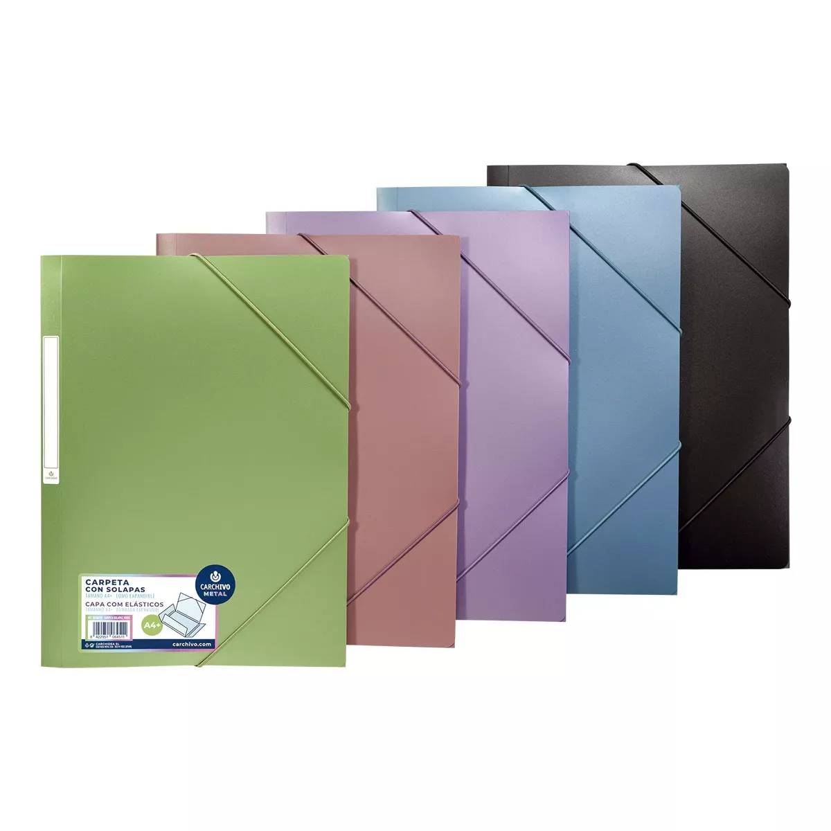 Carchivo - Carpeta Solapas Folio Metal En Oferta Carchivo - Carpeta Solapas Folio Metal Barato