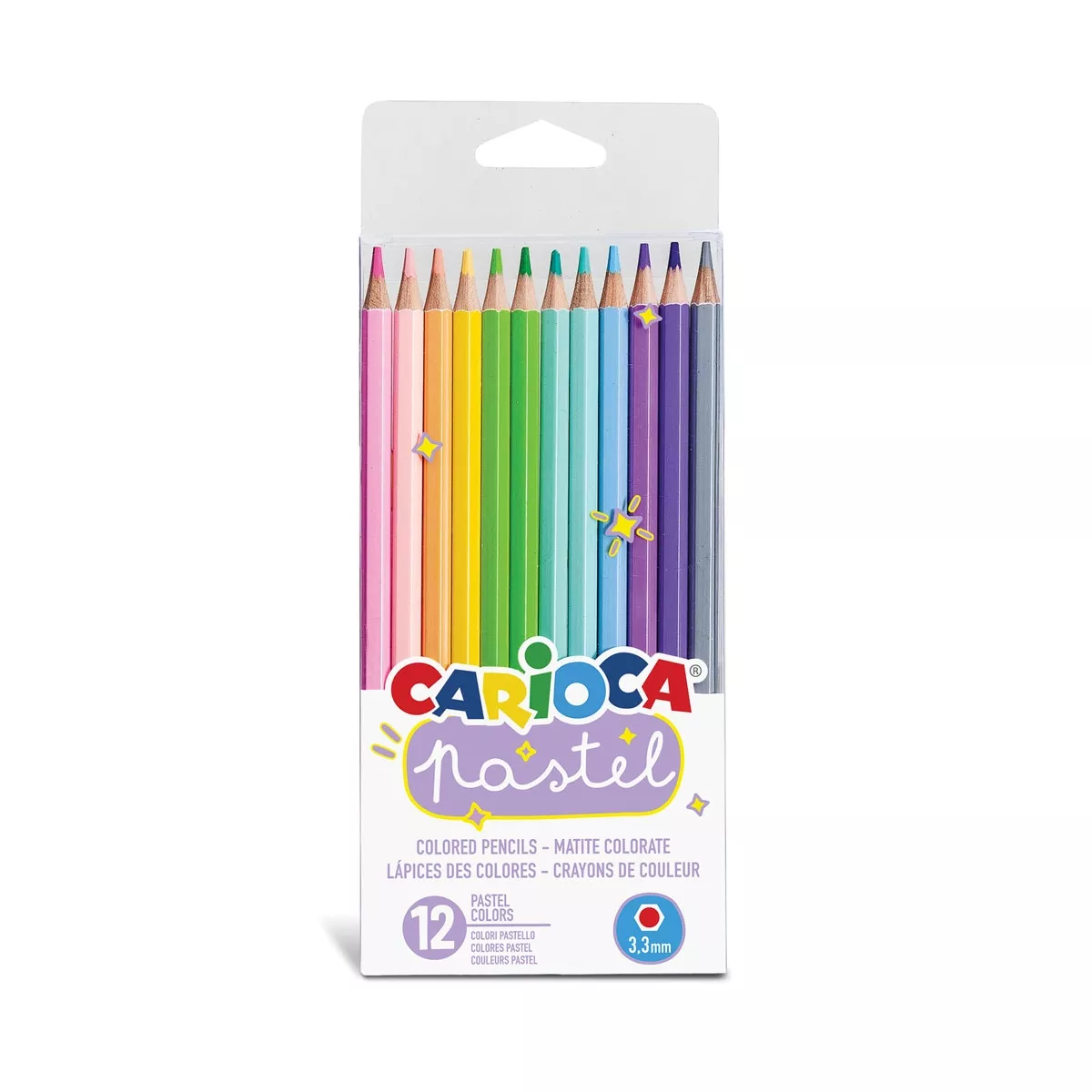 Carioca - Lapices Pastel 12 Colores En Oferta Carioca - Lapices Pastel 12 Colores Barato