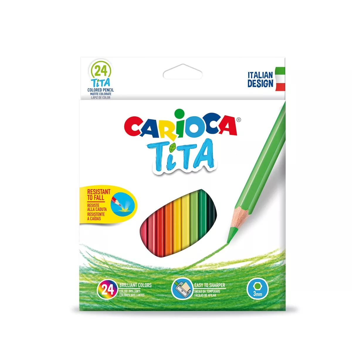 Carioca - Lapices Tita Hexagonal 24 Colores En Oferta Carioca - Lapices Tita Hexagonal 24 Colores Barato