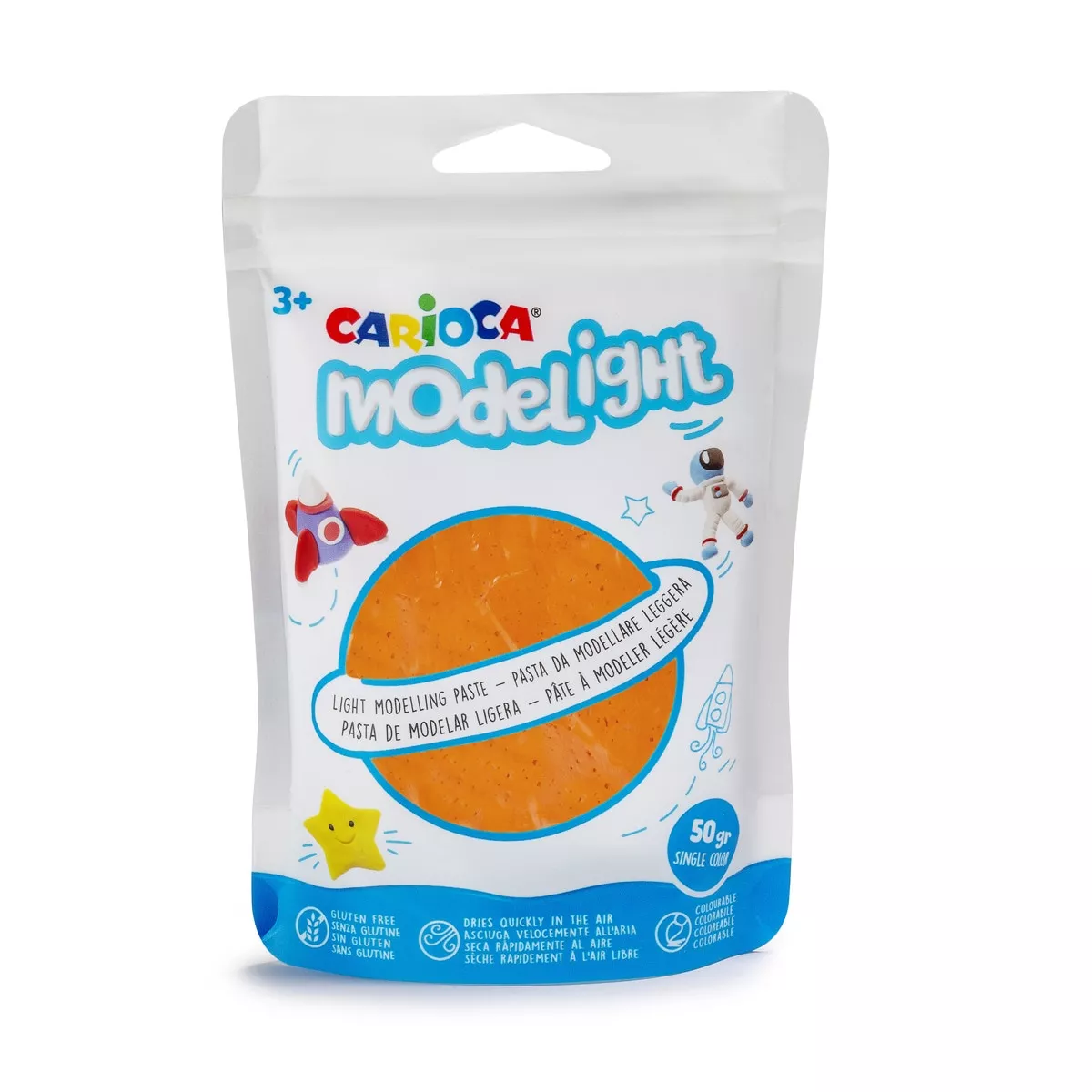 Carioca - Pasta De Modelar Ligera Y Elástica Naranja En Oferta Carioca - Pasta De Modelar Ligera Y Elástica Naranja Barato