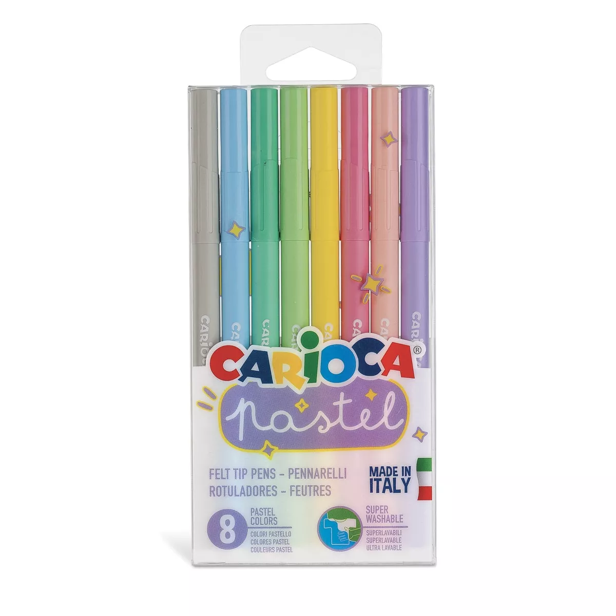 Carioca - Rotuladores Pastel 8 Colores barato