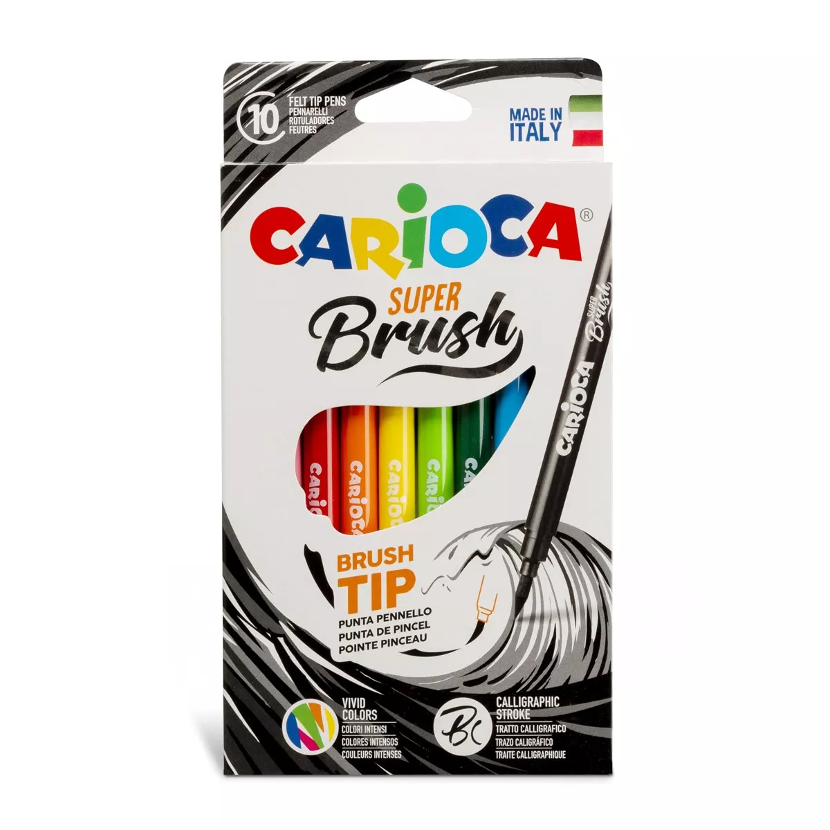 Carioca - Rotuladores Super Brush 10 Colores barato