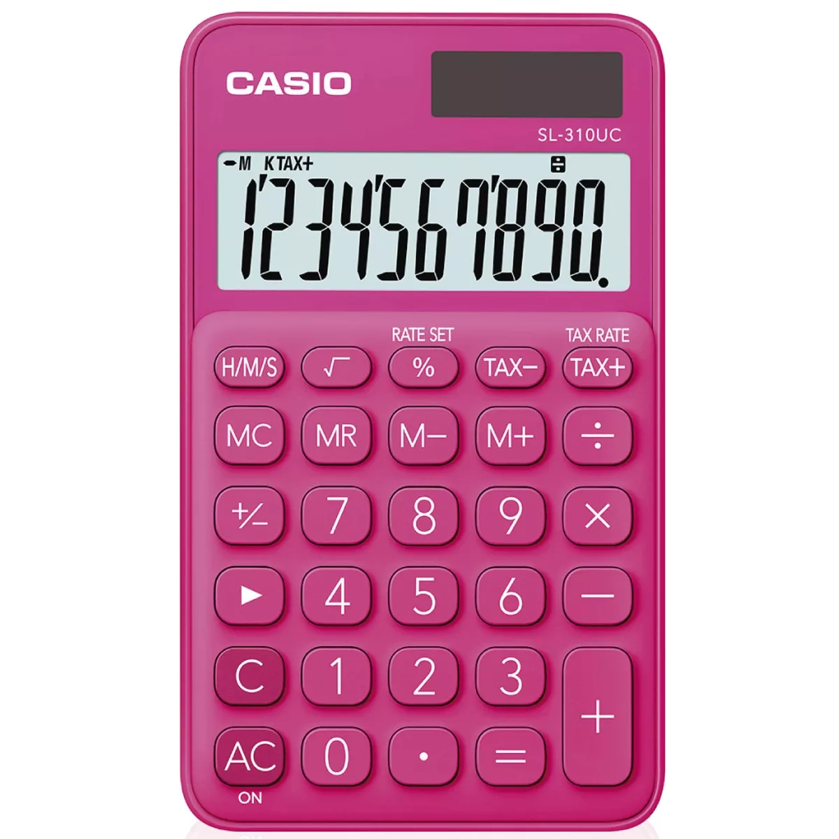 Casio - Calculadora De Bolsillo SL-310UC Fucsia barato