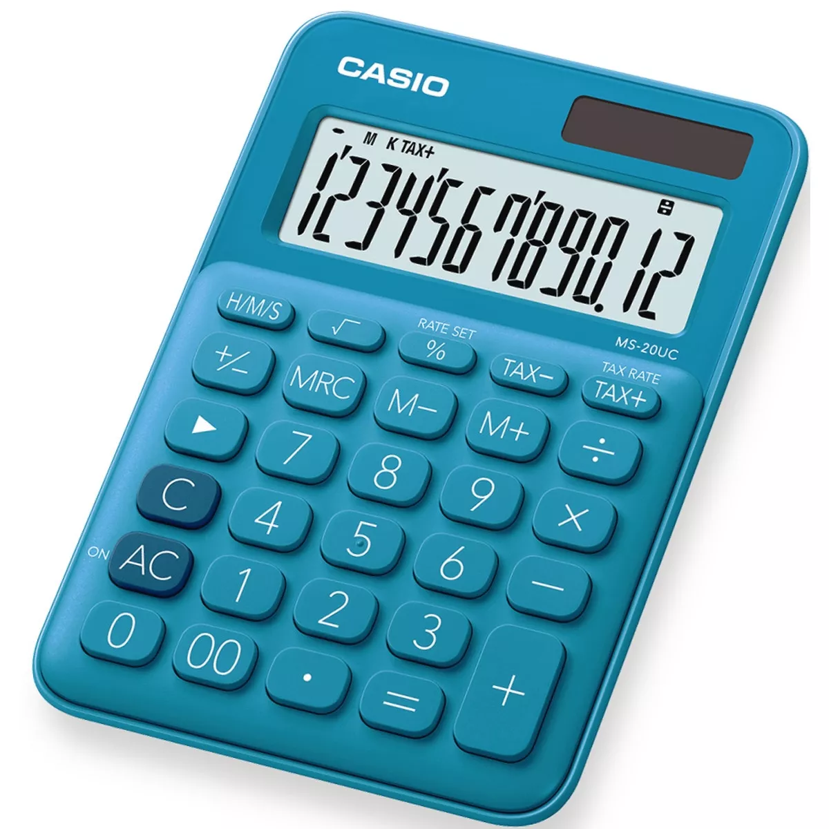 Casio - Calculadora De Sobremesa Ms-20Uc Azul En Oferta Casio - Calculadora De Sobremesa Ms-20Uc Azul Barato