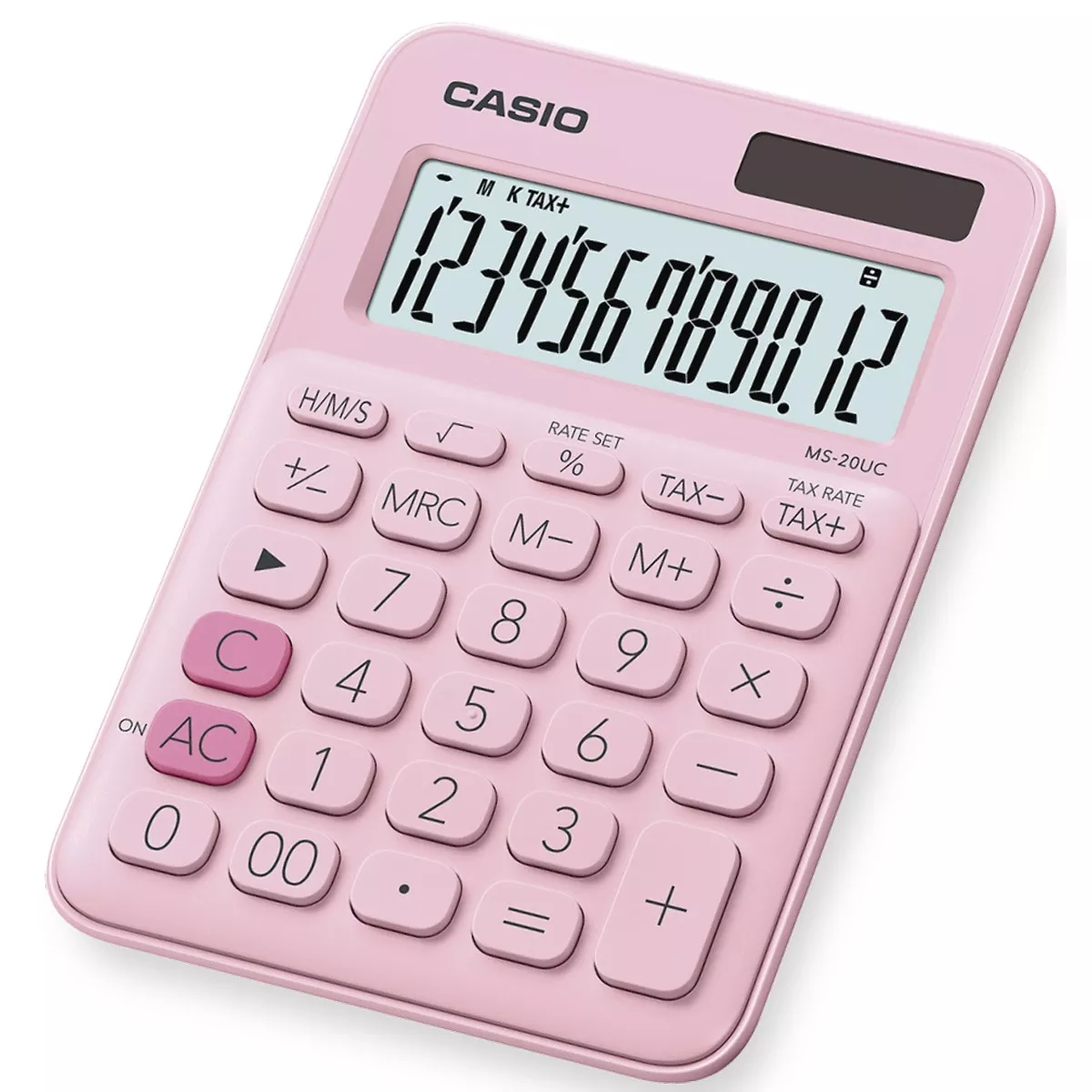 Casio - Calculadora De Sobremesa MS-20UC Rosa barato