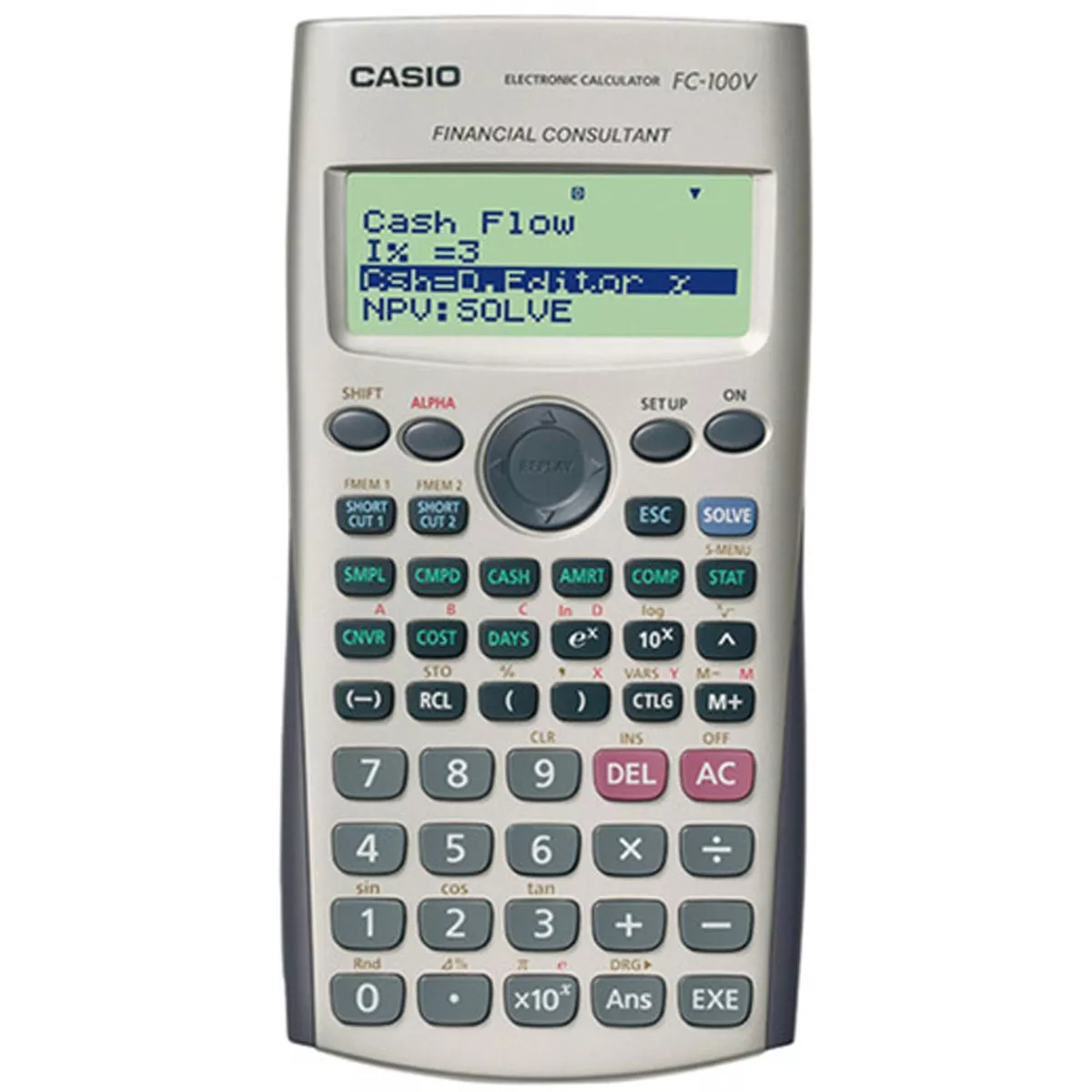 Casio - Calculadora Financiera FC-100V barato