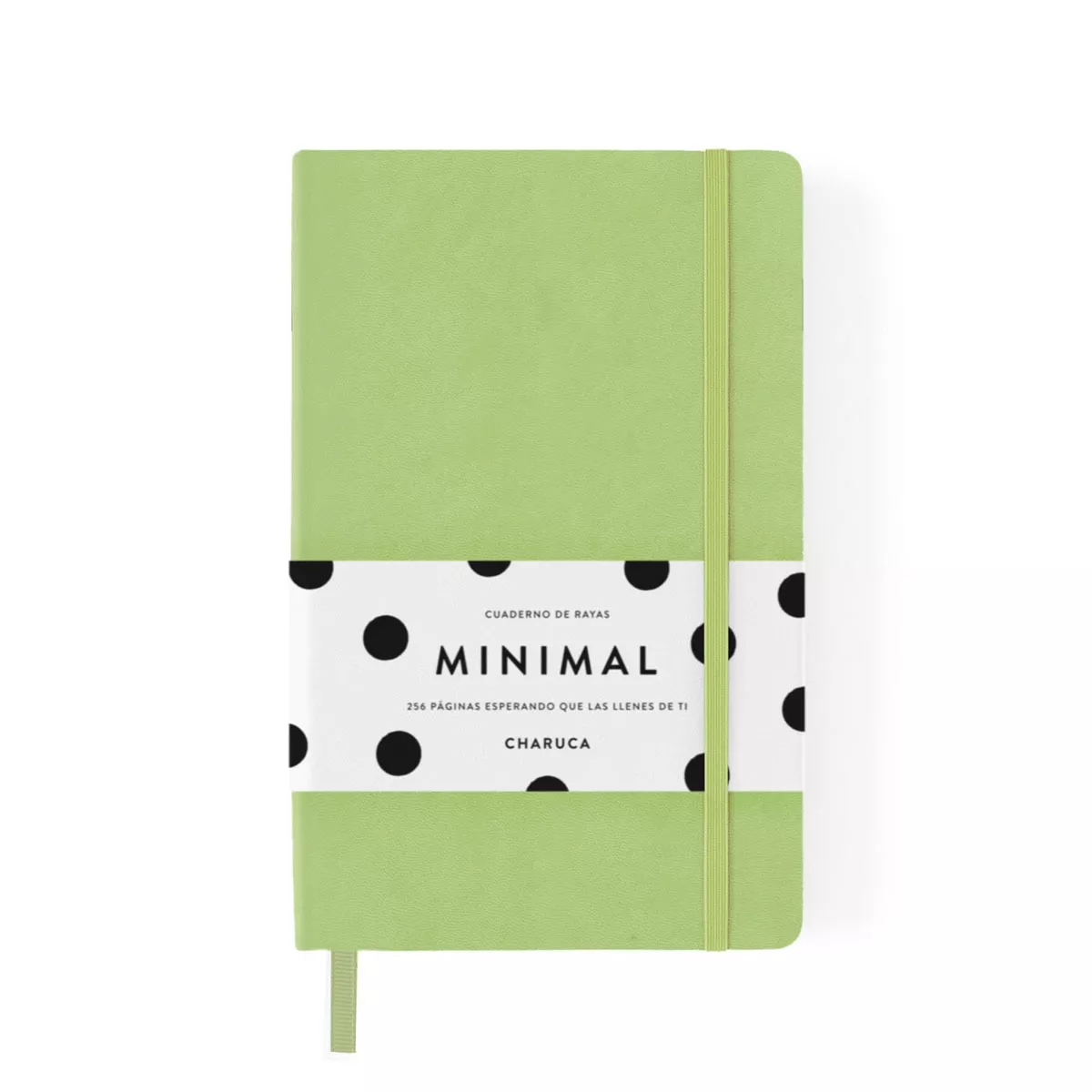 Charuca - Cuaderno Minimal Rayas Matcha barato