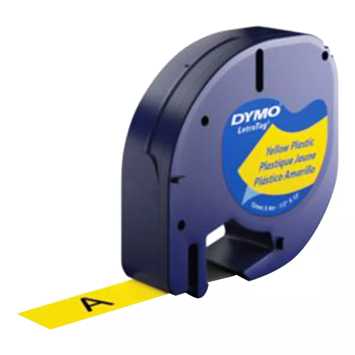 DYMO - Cinta Letra Tag 12 Mm. X 4 M. Amarillo barato