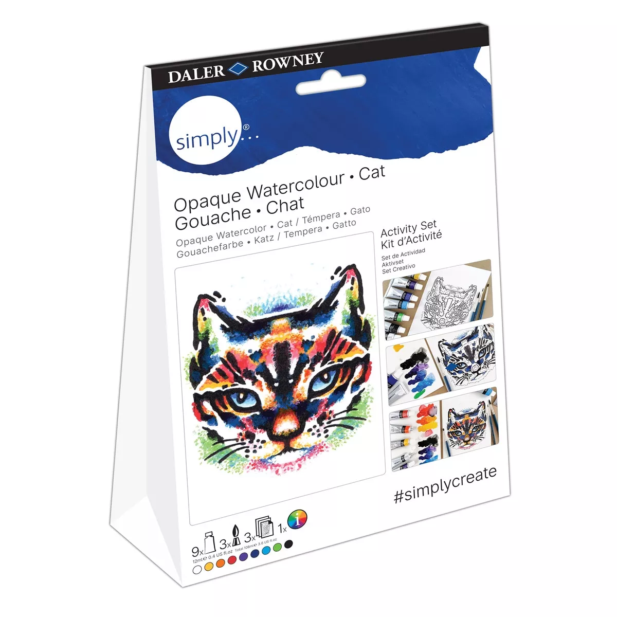 Daler Rowney - Activity Set 4 Gouache Simply En Oferta Daler Rowney - Activity Set 4 Gouache Simply Barato