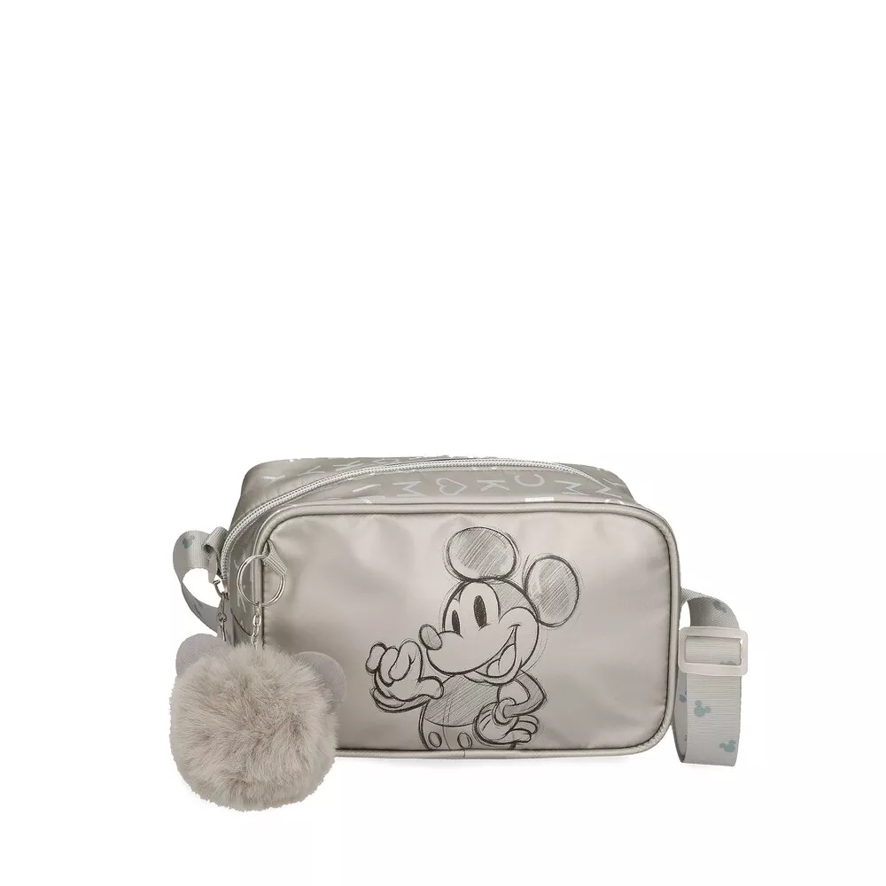 Disney - Bandolera De Chica Mickey 100 Ajustable Con Pompón Decorativo Y Tiradores De Mickey barato
