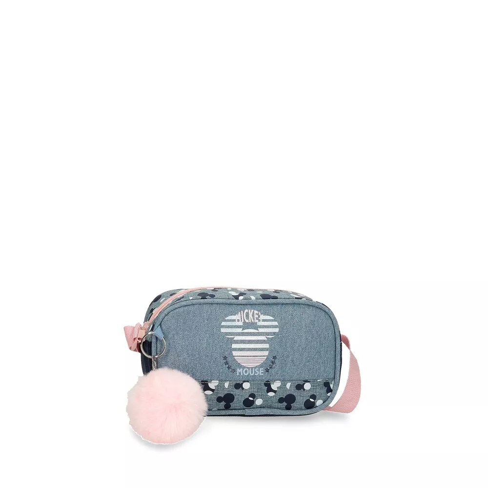 Disney - Bandolera Mickey Denim Ajustable En Oferta Disney - Bandolera Mickey Denim Ajustable Barato