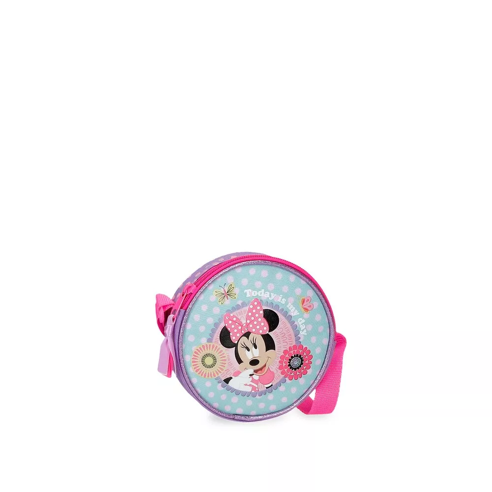 Disney - Bandolera Redonda Minnie Today Is My Day En Morado En Oferta Disney - Bandolera Redonda Minnie Today Is My Day En Morado Barato