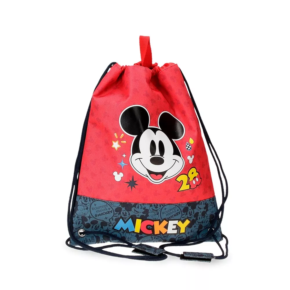 Disney - Bolsa De Merienda Mickey Get Moving Con Cierre Cinta En Oferta Disney - Bolsa De Merienda Mickey Get Moving Con Cierre Cinta Barato