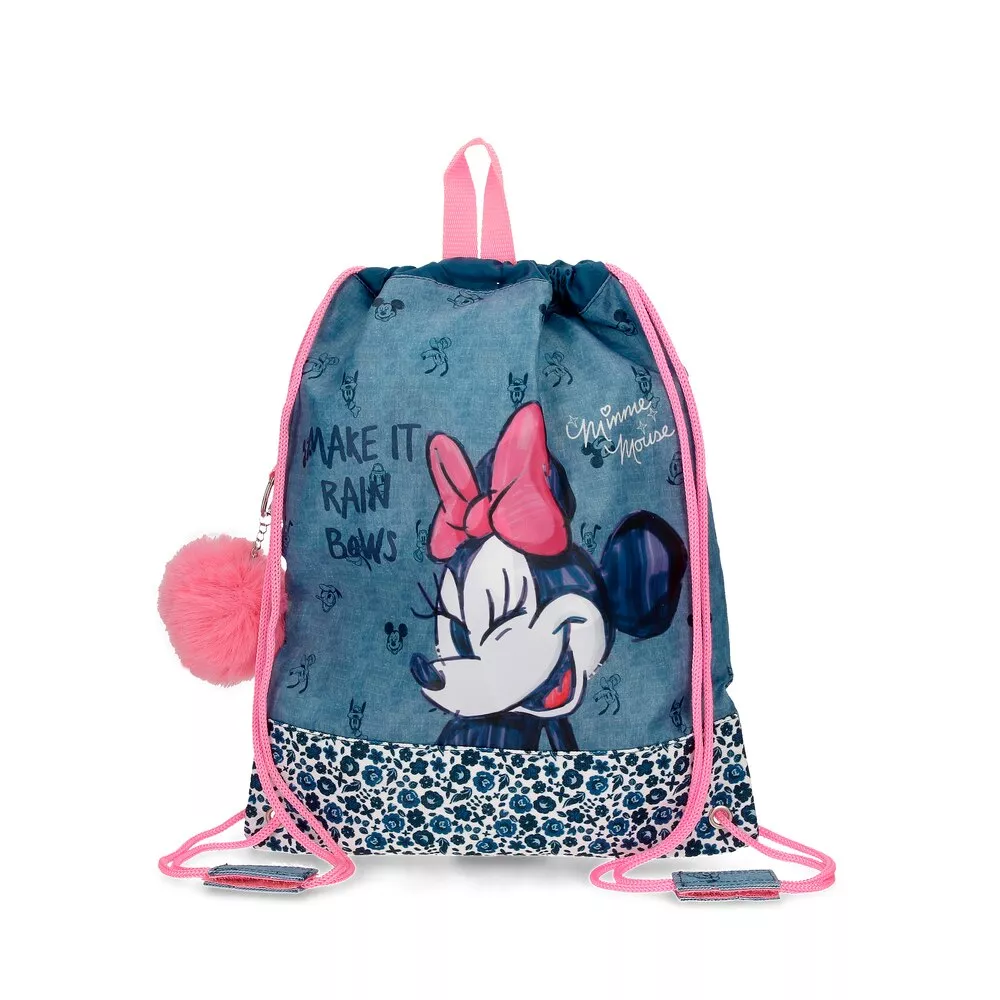 Disney - Bolsa De Merienda Minnie Make It Rain Bows Con Cierre Cinta En Oferta Disney - Bolsa De Merienda Minnie Make It Rain Bows Con Cierre Cinta Barato