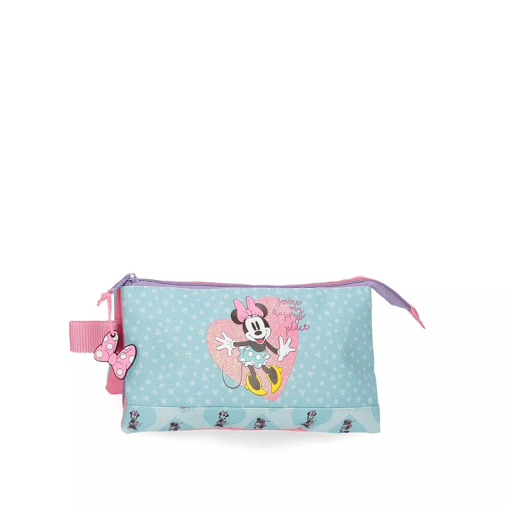 Disney - Estuche De Niña Minnie My Happy Place Tres Compartimentos En Oferta Disney - Estuche De Niña Minnie My Happy Place Tres Compartimentos Barato