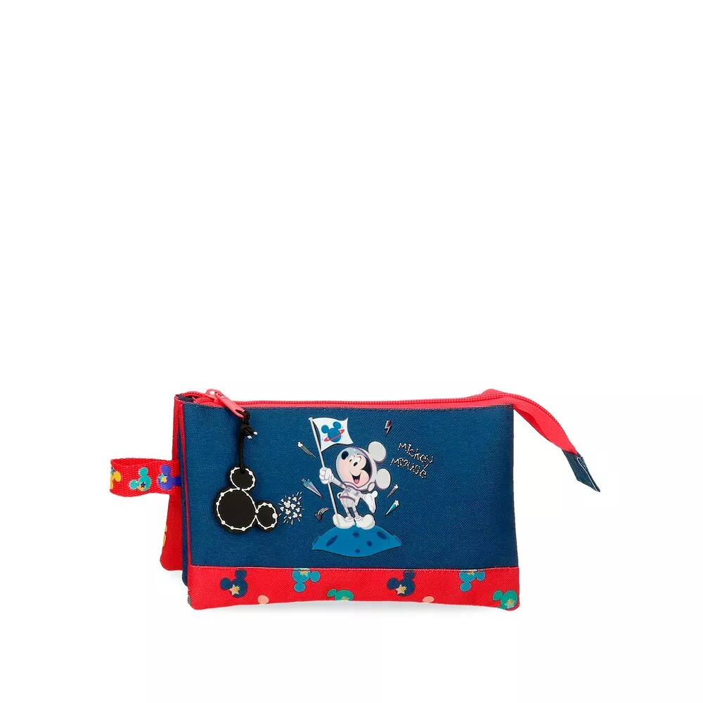 Disney - Estuche Mickey On The Moon Tres Compartimentos barato