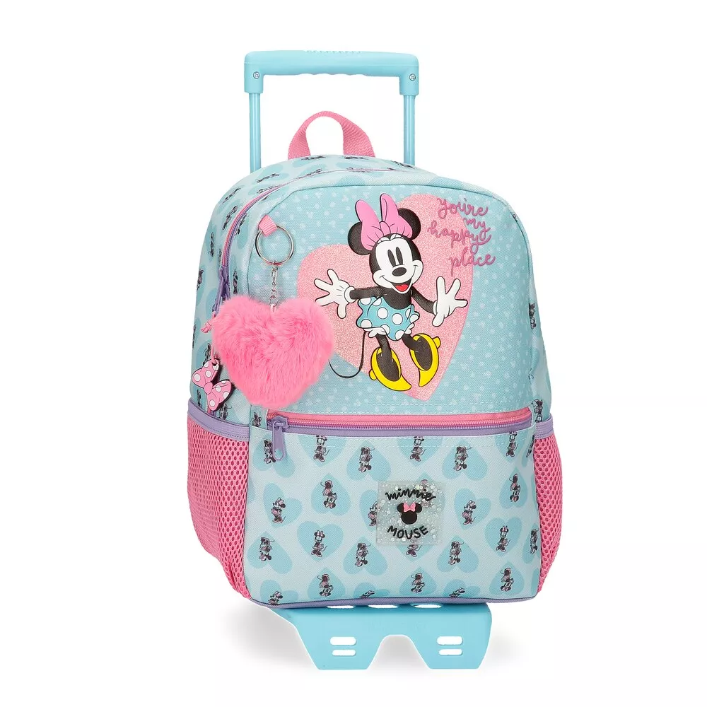 Disney - Mochila De Niña Minnie My Happy Place 32Cm Con Carro En Oferta Disney - Mochila De Niña Minnie My Happy Place 32Cm Con Carro Barato