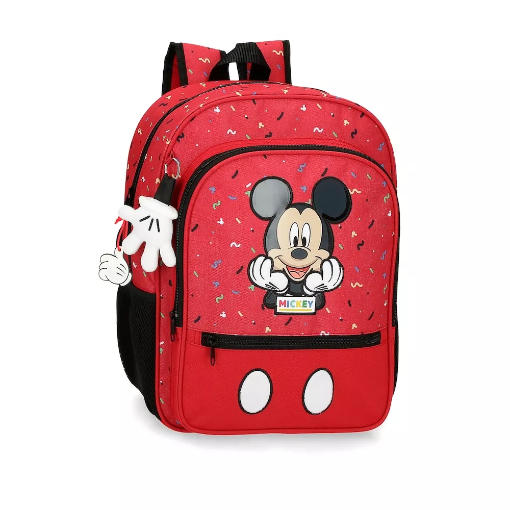 Disney - Mochila Escolar It´s A Mickey Thing 38Cm Con Bolsillos Laterales En Oferta Disney - Mochila Escolar It´s A Mickey Thing 38Cm Con Bolsillos Laterales Barato
