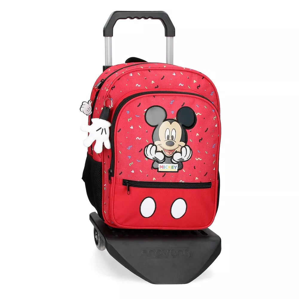 Disney - Mochila Escolar It´s A Mickey Thing 38cm Con Carro barato