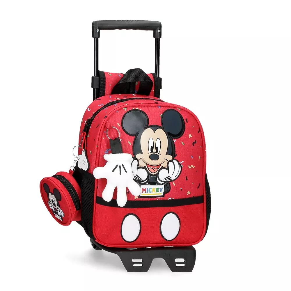 Disney - Mochila Guardería It´s A Mickey Thing 25cm Con Carro barato