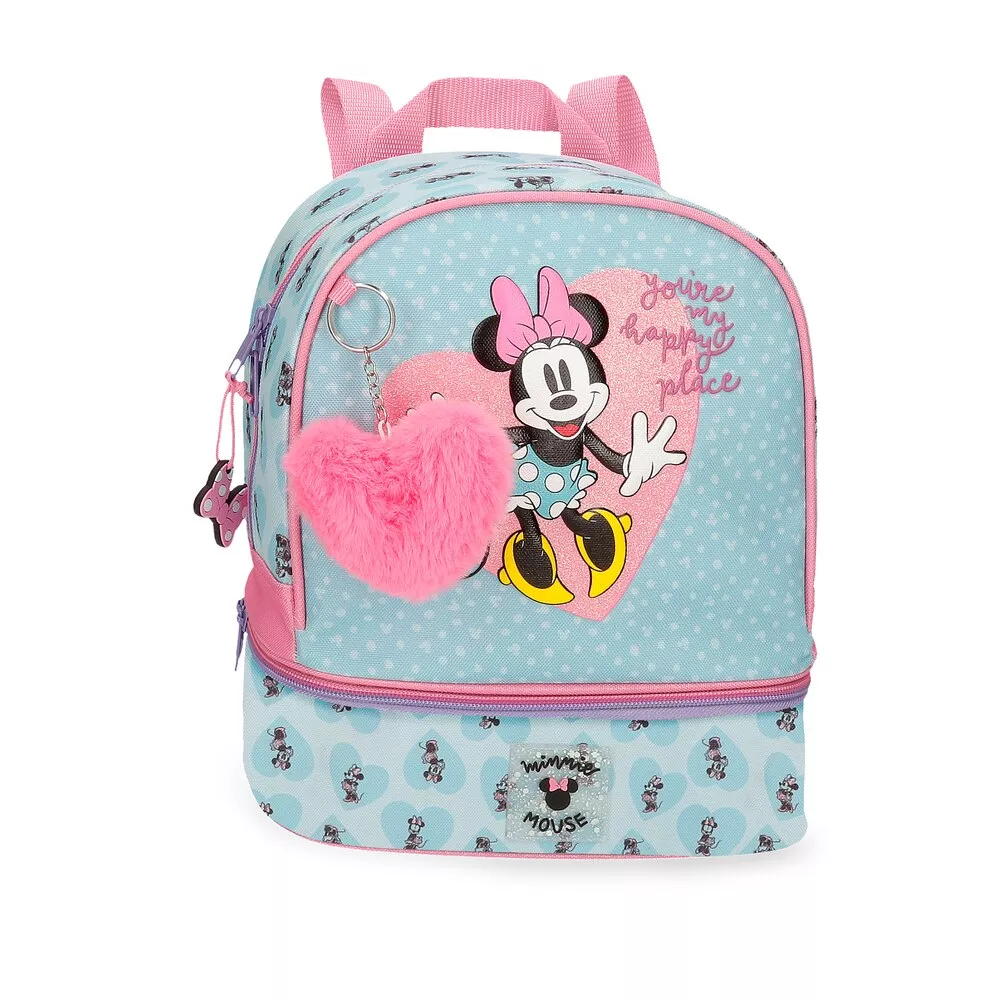Disney - Mochila Para Niña Minnie My Happy Place Con Compartimento Para La Merienda En Oferta Disney - Mochila Para Niña Minnie My Happy Place Con Compartimento Para La Merienda Barato