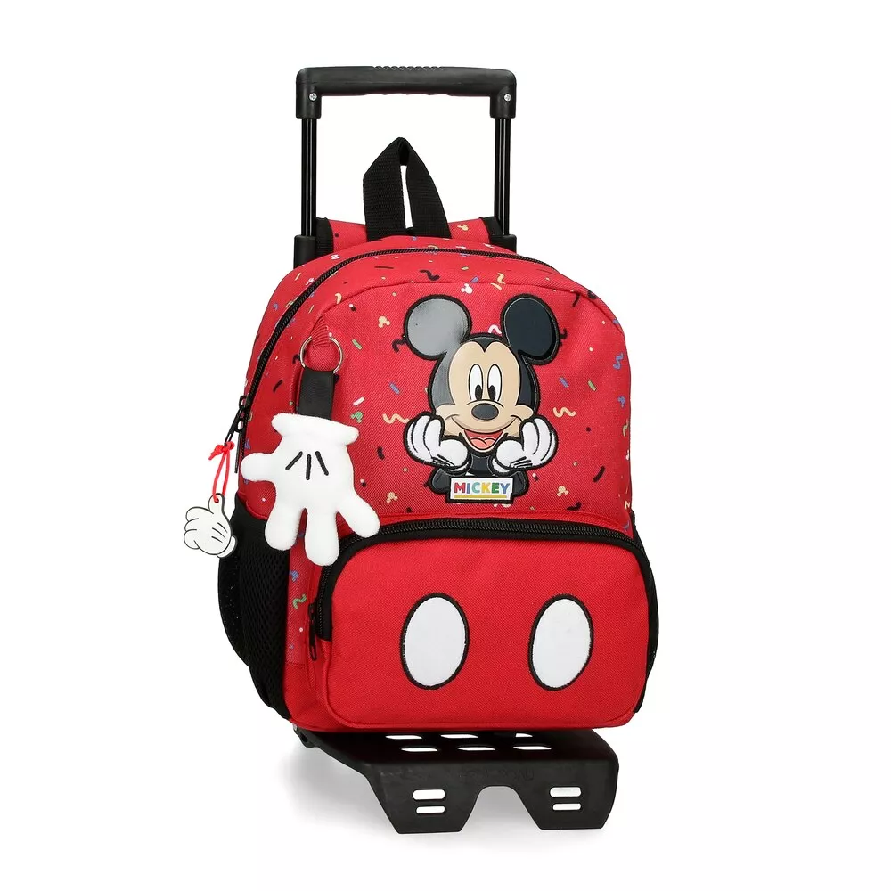 Disney - Mochila Para Niño It´s A Mickey Thing 28cm Con Carro barato