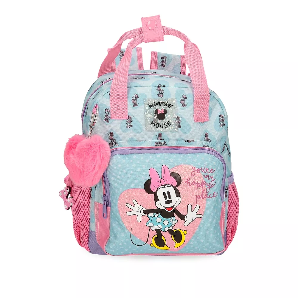 Disney - Mochila Preescolar De Niña Minnie My Happy Place 28Cm Con Asas Superiores En Oferta Disney - Mochila Preescolar De Niña Minnie My Happy Place 28Cm Con Asas Superiores Barato
